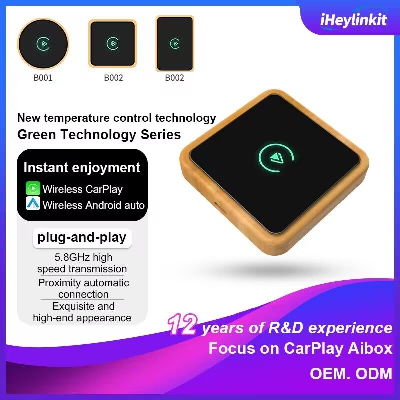 Iheylinkit B001/B002/B003 Wired to Wireless Carplay AI Box/Carply/Android Auto/Google Map/Waze/In Ca