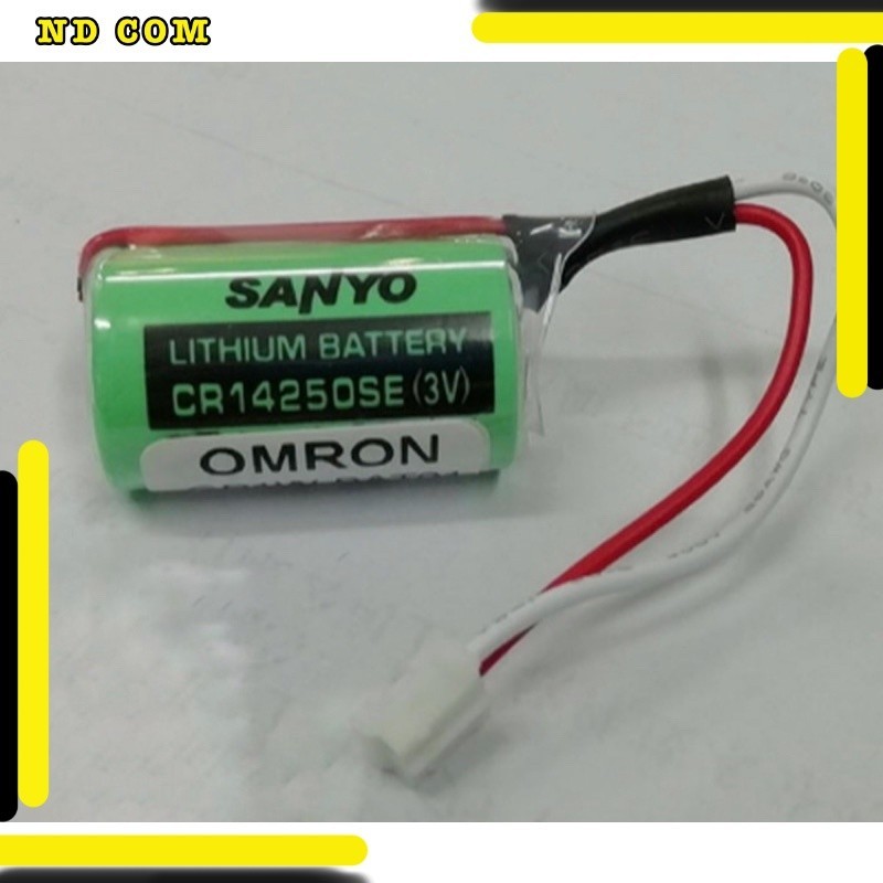 สุดคุ้ม! CP1W-BAT01 OMRON PLC แบตเตอรี่ลิเธียม CP1W CP1H CP1L CR14250SE-R 3V สินค้าพร้อมส่ง