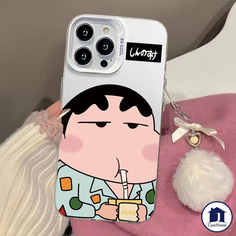 เคส IMD ชินชินชินน่ารักที่เข้ากันได้ Realme C67 C55 C25 C53 C51 C12 C33 C21 C17 7i C20A C30 C20 C35 C15 C11 5 5i Note 50