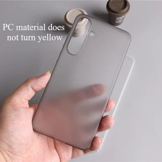 Frosted Ultrathin PC Hard Shell Anti ลายนิ้วมือกันกระแทกเคสโทรศัพท์สําหรับ Samsung Galaxy A57 A17 A26 A36 A55 A56 S22 S23 S24 S25 S26 Plus Ultra FE Matte Case