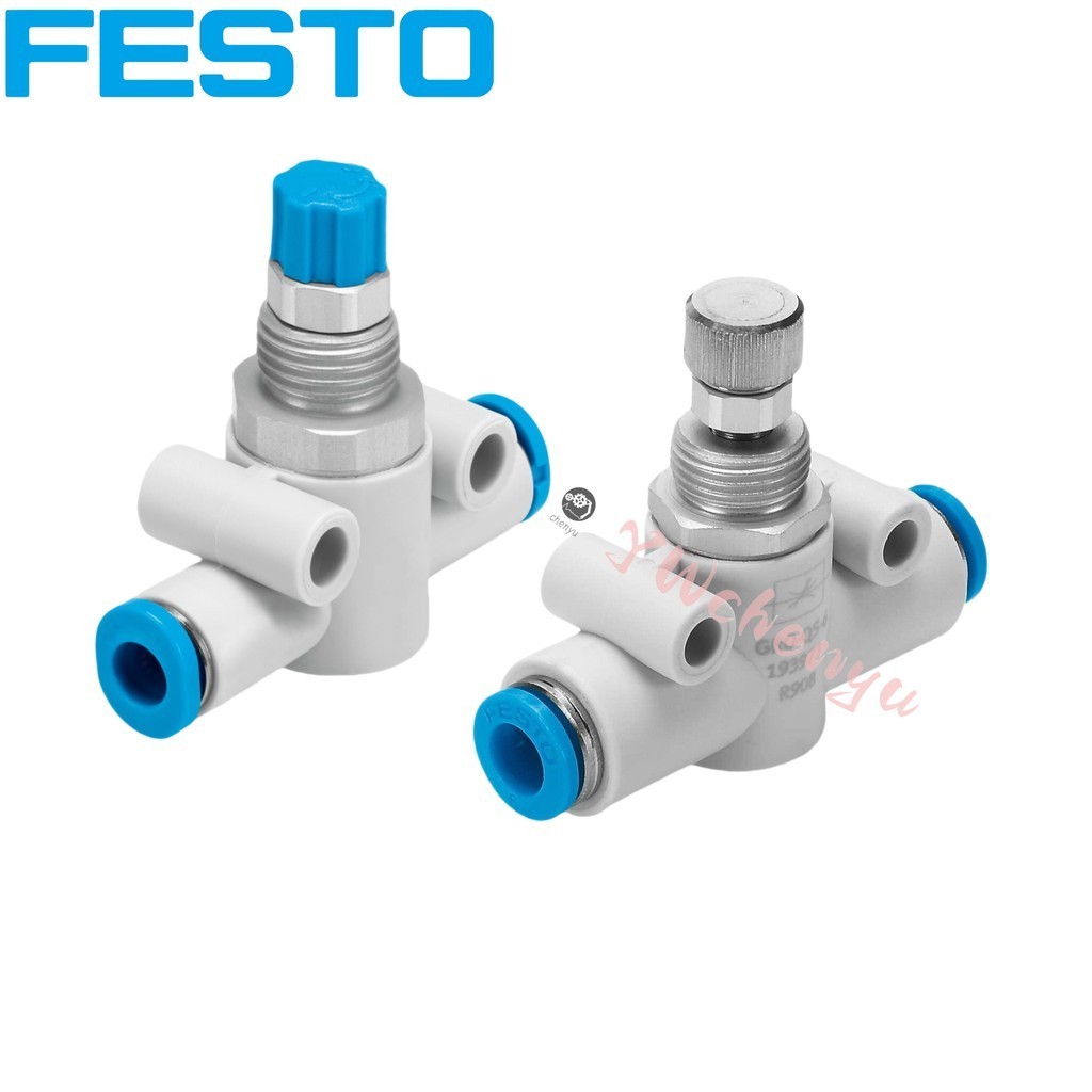 FESTO  วาล์วปีกผีเสื้อทางเดียว  GR GRO-QS 4 6 8 10 12