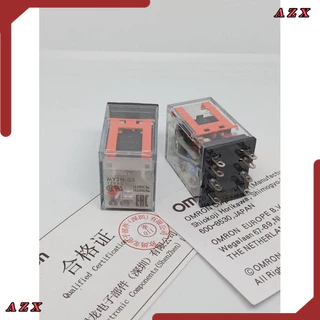ใน กทม รีเลย์ ของแท้ใหม่ MY2N-GS MY4N-GS 12VDC 24VDC 220vac MY2Gs 12VAc 24vac MY4GS 12vac 24vac relay