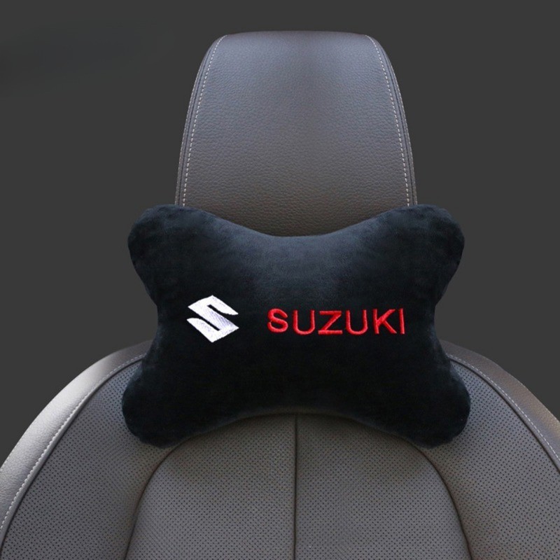 GTIOATO รถคอหมอน Headrest Auto Cushion Headrest สําหรับ Suzuki Swift Jimny Vitara SX4 APV