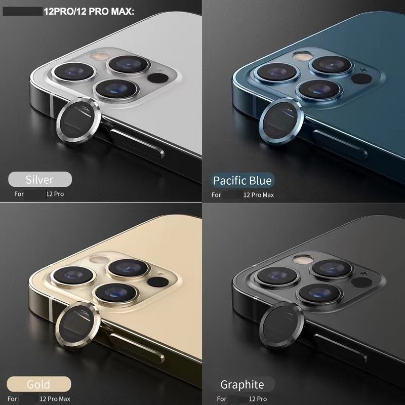 รุ่นใหม่ ฟิล์มกระจก กันรอย เลนส์กล้อง สำหรับ ไอโฟนiPhone 15 Pro Max 14 Pro Max 14 Plus 13 Pro 12 11 เลนส์กล้องไอโฟน