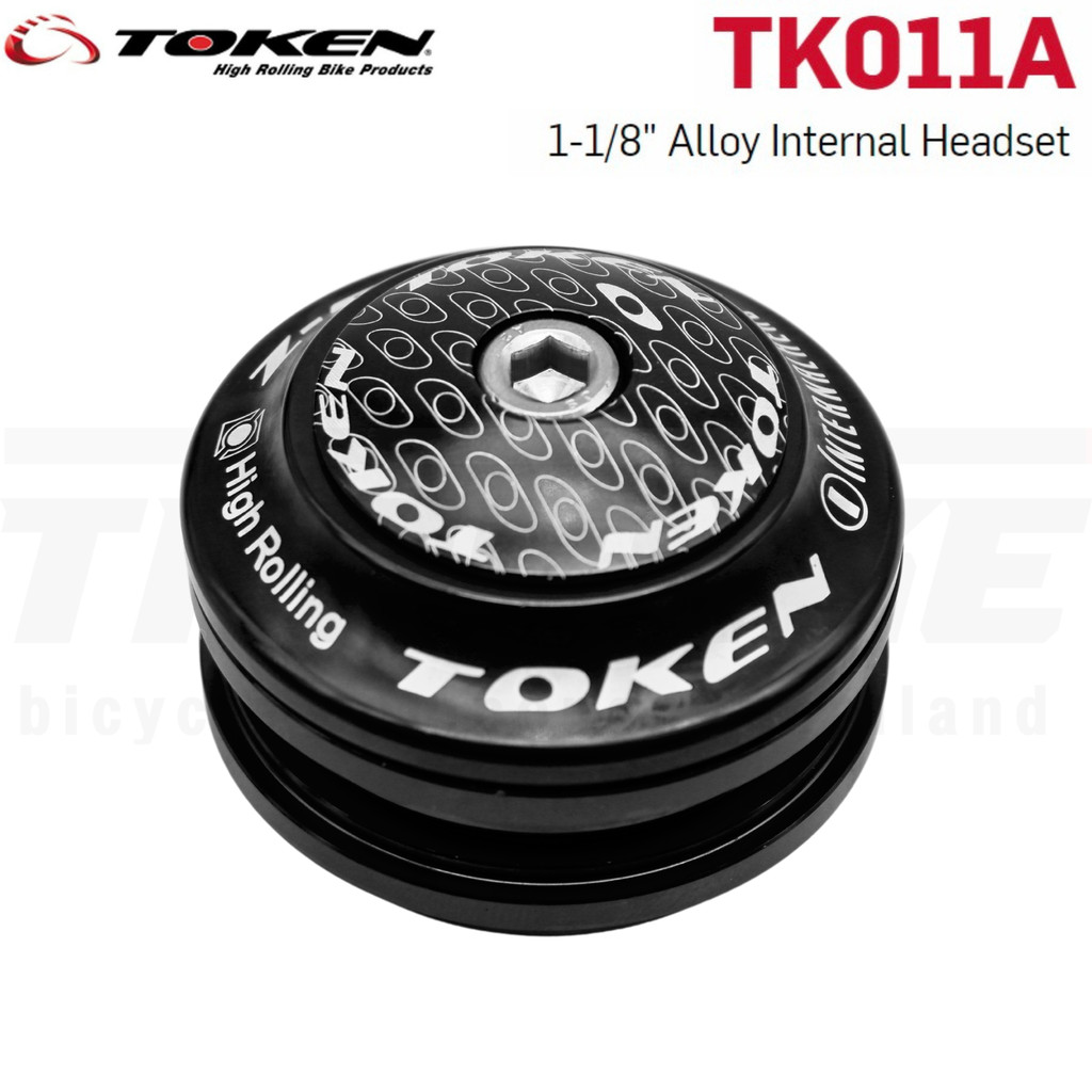 ถ้วยคอฝัง จักรยานTOKEN,TK011A 1 1/8" บนล่าง
