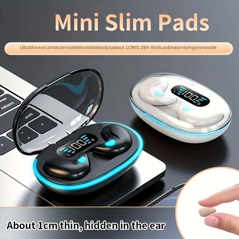 หูฟังนอนหลับ x55 พร้อมเสียงสเตอริโอไฮไฟพร้อมไมโครโฟนในตัวกันน้ําและตัดเสียงรบกวนสําหรับหูฟังระบบควบคุมแบบสัมผัส IOS และ Andriod