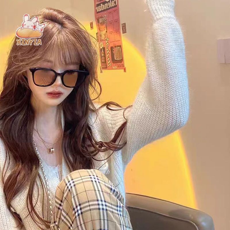 แว่นตากันแดดuv400 กรอบหนา ทรงสี่เหลี่ยม สีดํา สไตล์วินเทจ หรูหรา แฟชั่นเรโทร สําหรับผู้หญิง สําหรับผู้ชาย xinyia,th - รูปที่ 3