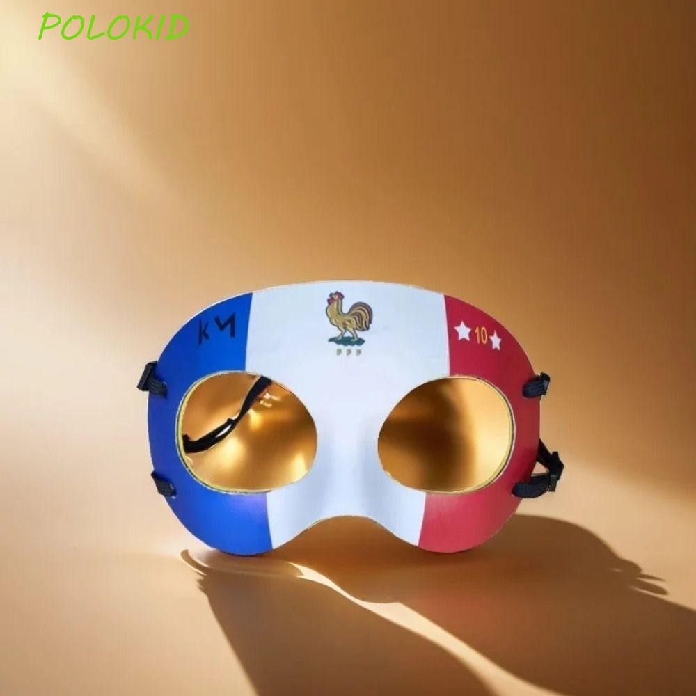 โปโลกิด หน้ากาก เอ็มบัปเป้,กีฬาฝรั่งเศสป้องกันไก่หน้ากาก,นักกีฬาใบหน้ายามฟุตบอลดาวรุ่นเดียวกันคอสเพล