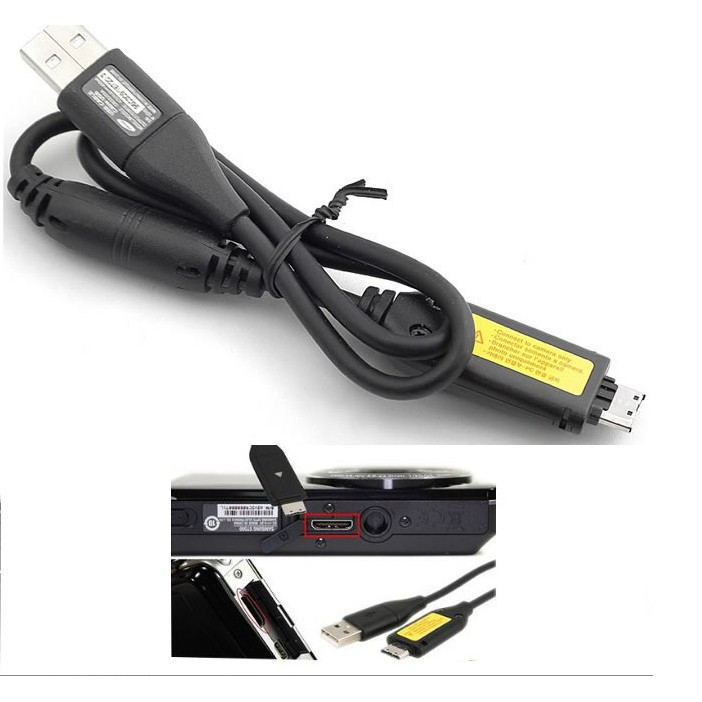 1PCS 0.55m สําหรับ Samsung กล้อง USB สายชาร์จข้อมูล ST10 ST30 ST45 ST50 ST60 ST61 ST65 ST70 ST71 ST8