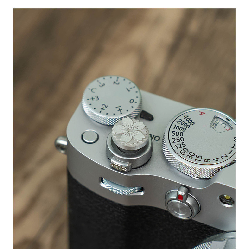 ปุ่มชัตเตอร์ทองแดงบริสุทธิ์ของกล้องเหมาะสําหรับกล้องทุกรุ่นเช่น Fuji, Leica, Canon, Nikon, Sony ฯลฯกล้องรุ่น Canon