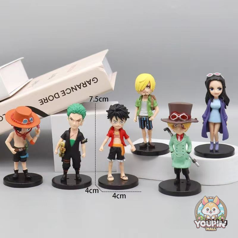 One Piece รุ่น q รูป Mini Series Luffy รุ่น One Piece Mystery กล่อง Zoro เครื่องประดับจักรพรรดิหญิงตุ๊กตา PVC แข็งอะนิเมะประติมากรรมพร้อมสต็อก