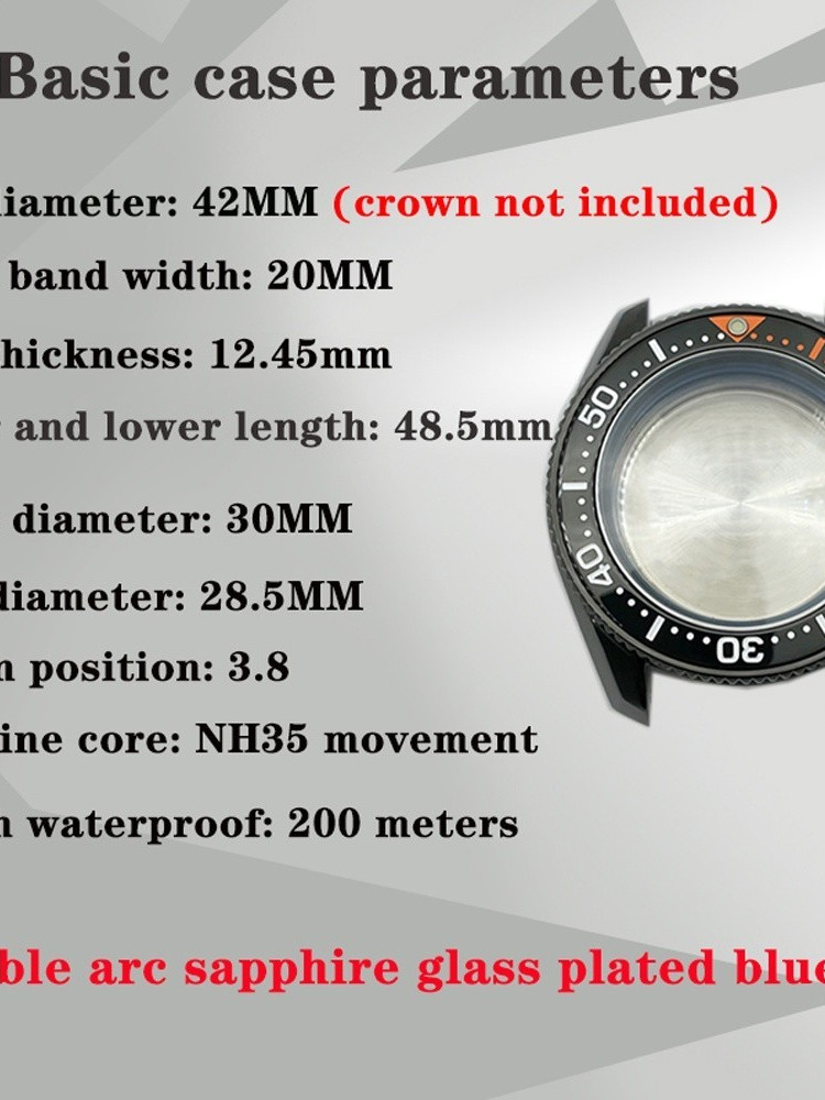 ฟิกเกอร์ ♞,♘SPB185 SPB187J1 28.5 มม. สําหรับ NH35 36 200 เมตรกันน้ำ เคสนาฬิกาข้อมือ สเตนเลส