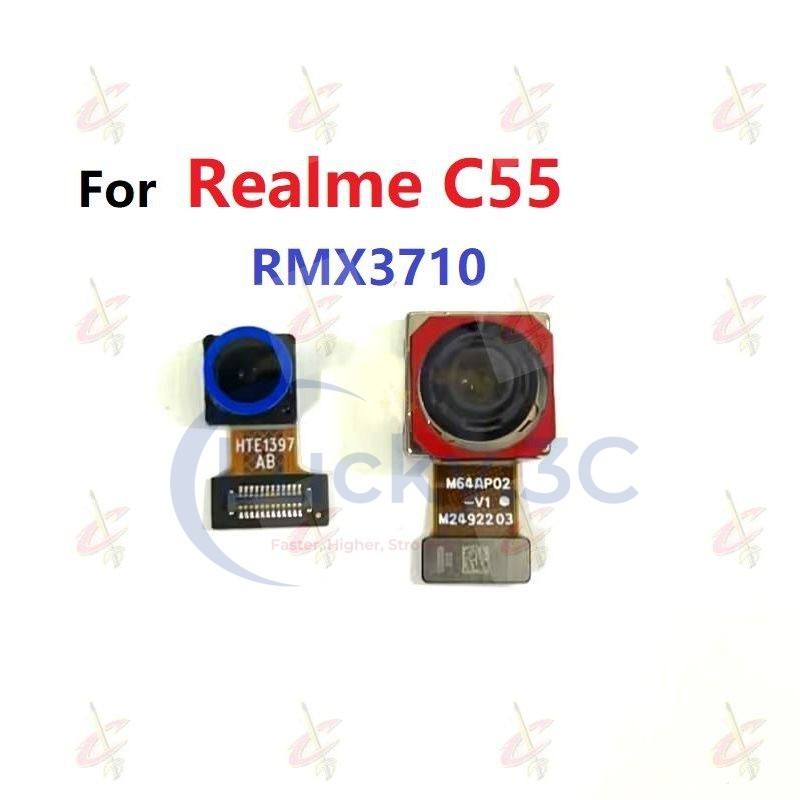 กล้องหน้าสําหรับ Realme C55 กล้องหลัง RMX3710