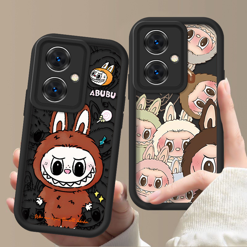 เคส Redmi 13C 5G เคส POCO M6 5G เคส Pop Mart เคสโทรศัพท์ Cool การ์ตูน Labubu ป้องกันเลนส์ซิลิโคนอ่อนนุ่มเคสโทรศัพท์ XS-JGS