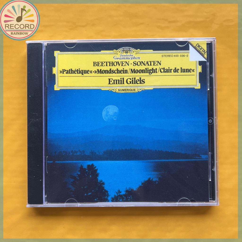 Emil Gilels Piano "Beethoven Sonatas" CD Album [Sealed] Brand New
