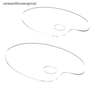 Newwellknowngreat 1 ชิ้นอะคริลิคใสศิลปินผสมสี Palette สีน้ํา…