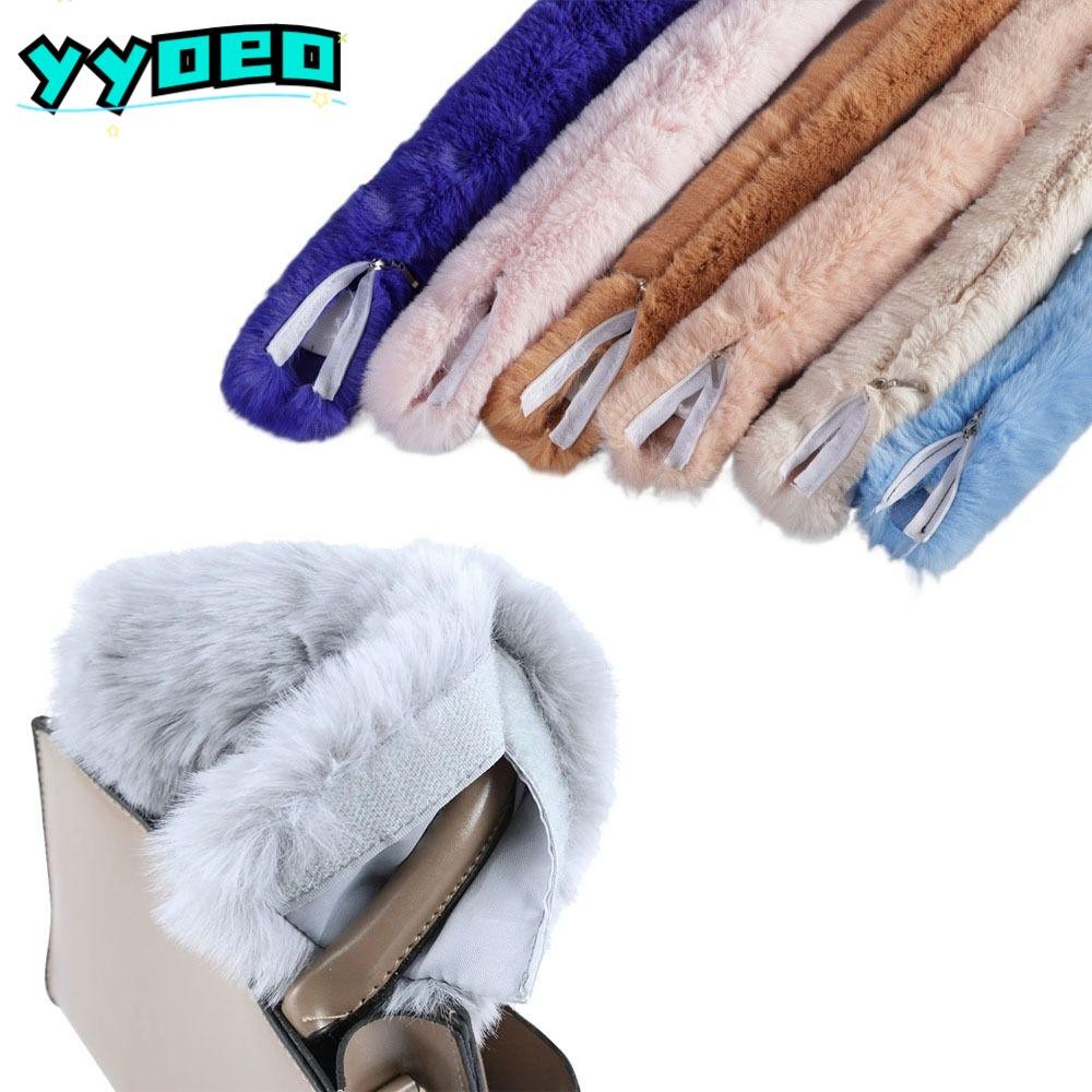 Yyoeo Faux Fur กระเป๋าเข็มขัด,เปลี่ยนเข็มขัดแฟชั่นกระเป๋าตุ๊กตา,Crossbodyกระเป๋าเป้สะพายหลังสายอุ่นซิปไหล่กระเป๋าถืออุปกรณ์เสริมกระเป๋าจับผู้หญิง Lady
