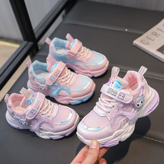 สาวกีฬารองเท้าไล่โทนสีสีเด็กรองเท้าวิ่งกับการ์ตูน คุโรมิ 202…