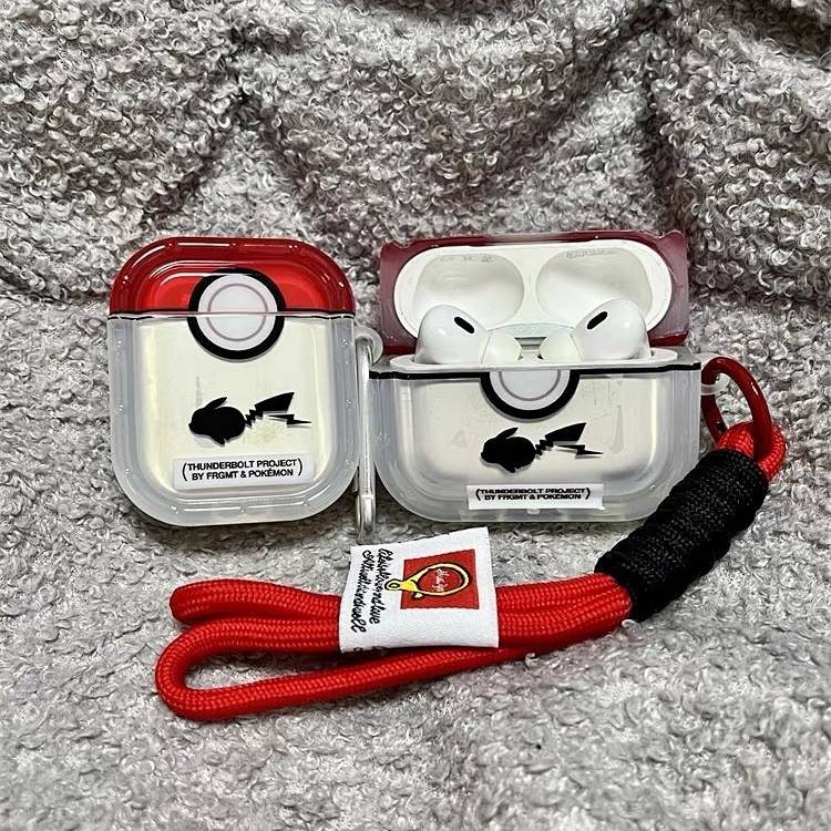 Poke Ball Airpodspor2 Apple Headset Protective Cover AirPods Protective Cover tISK