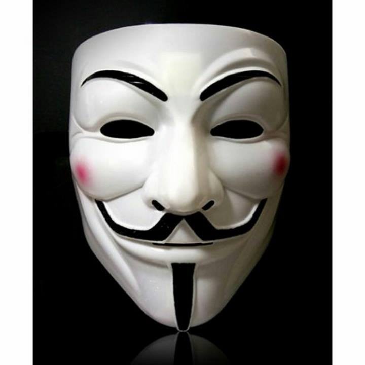 V for Vendetta mask topeng mask onymous