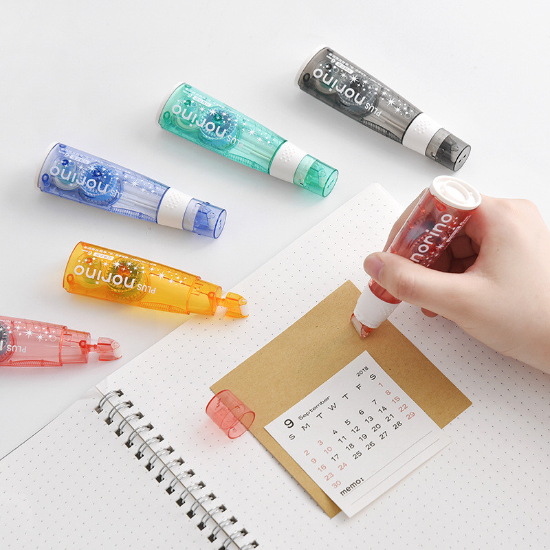 Plus Scroll Double Sided Dotliner กาวเครื่องเขียนนักเรียน DIY เทป