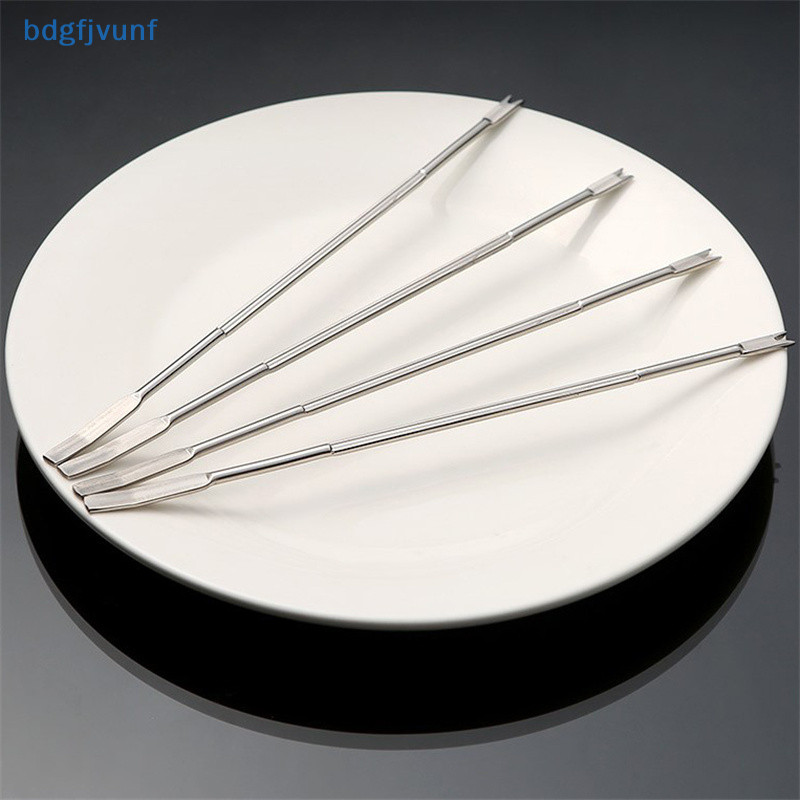 Bdgf ส้อม Sea Picks Crab Ministeel สแตนเลสหอยนางรม Pickers ไม้จิ้มฟันอาหารเรียกน้ําย่อยผลไม้ค็อกเทล g ขาส้อมอเนกประสงค์ TH