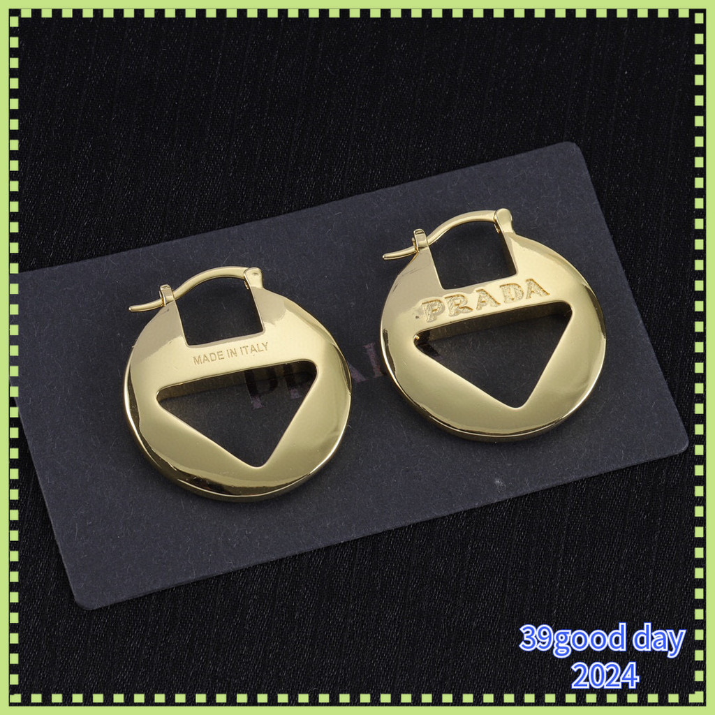 [P-home] ต่างหูสามเหลี่ยมวงกลมผู้หญิง/แฟชั่น Original ต่างหู/ 08272 - รูปที่ 4