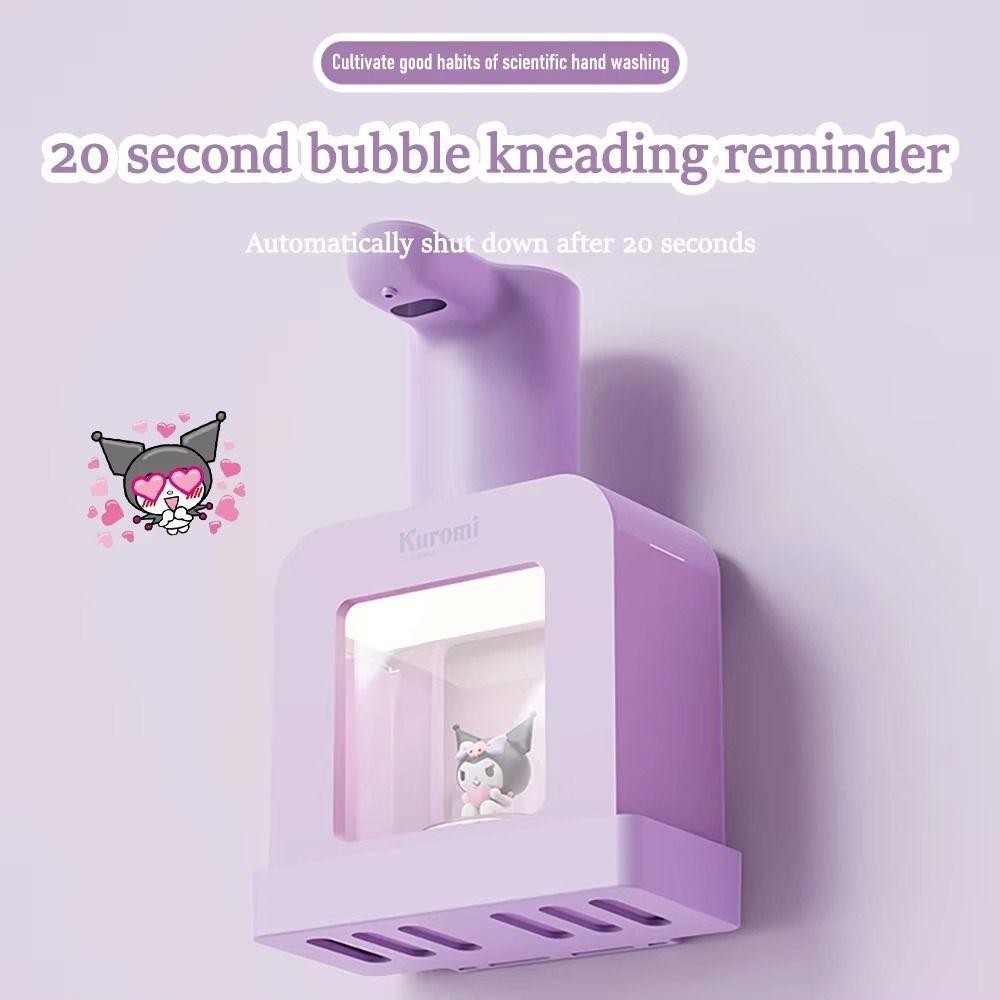 IVEYOUNG เจลล้างมือโฟม|ตู้ทําสบู่ Kuromi Cinnamoroll Sanrio, ชาร์จ Usb การ์ตูนอัจฉริยะสิ่งจําเป็นในชีวิตประจําวัน