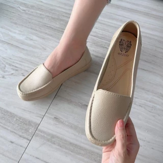 รองเท้าคัชชูผู้หญิง รองเท้าแฟชั่น รุ่น Soft casual shoe ไม่กัดเท้า นุ่มใส่สบาย กันน้ำทำความสะอาดง่าย พร้อมส่ง