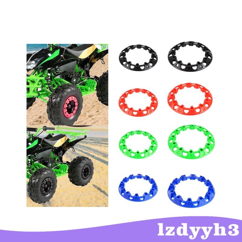 [Lzdyyh3] Generic ATV ดุมล้อป้องกันตกแต่งชิ้นส่วนดัดแปลงอเนกประสงค์เปลี่ยนยางขอบฝาครอบป้องกันสําหรับ