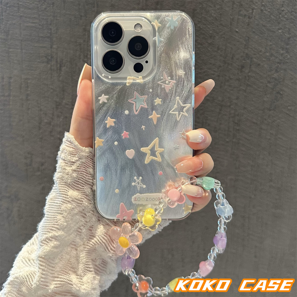 LAYAR สีสัน Little Star เต็มหน้าจอสําหรับ Infinix กรณี H3T0I HT30 HT30PLAY HOT40 HOT8 HOT9 HOT9PLAY 