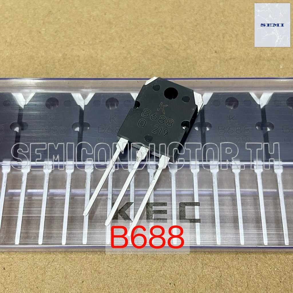 KEC 2SB688 2SD718 B688 D718 Power Transistor ทรานซิสเตอร์ 8A 120V