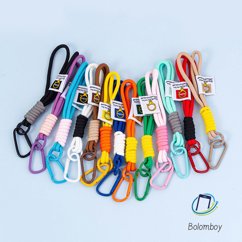 Desmondri สายคล้องโทรศัพท์มือถือ จี้รูปแมวนําโชค ป้องกันการสูญหาย อุปกรณ์เสริม