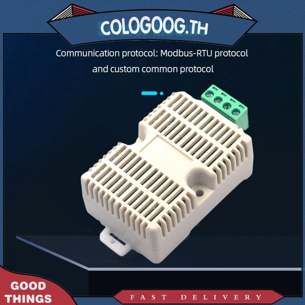 [colog.th] Xy-md02 เครื่องส่งสัญญาณอุณหภูมิและความชื้น SHT20 DC5-30V โมดูลเซ็นเซอร์ Modbus
