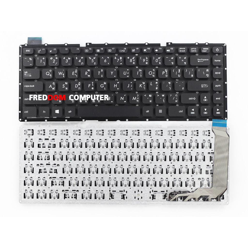 คีย์บอร์ด Asus X441 X441S X441SA X441SC X441U X441B X441UA X441UV K441 K441S K441SA K441SC K441U K44