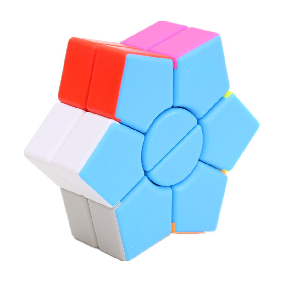 Jiehui รูปพิเศษลําดับที่สองหกเหลี่ยม Magic Cube วันเกิดคริสต์มาสของขวัญปริศนาสนุก Cubo Magico ของเล่น