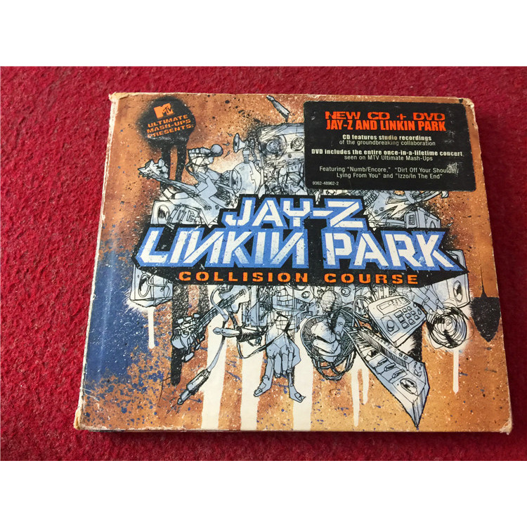 Jay Z Linkin Park Collision Course CD+DVD (Unsealing ) บด老大