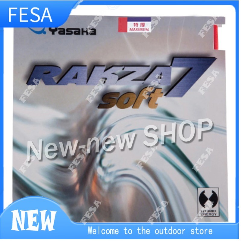 Yasaka RAKZA 7 SOFT และ RAKZA 7 สิวปิงปองยาง RAKZA7 SOFT Pips-In ปิงปองฟองน้ํา Tenis De Mesa