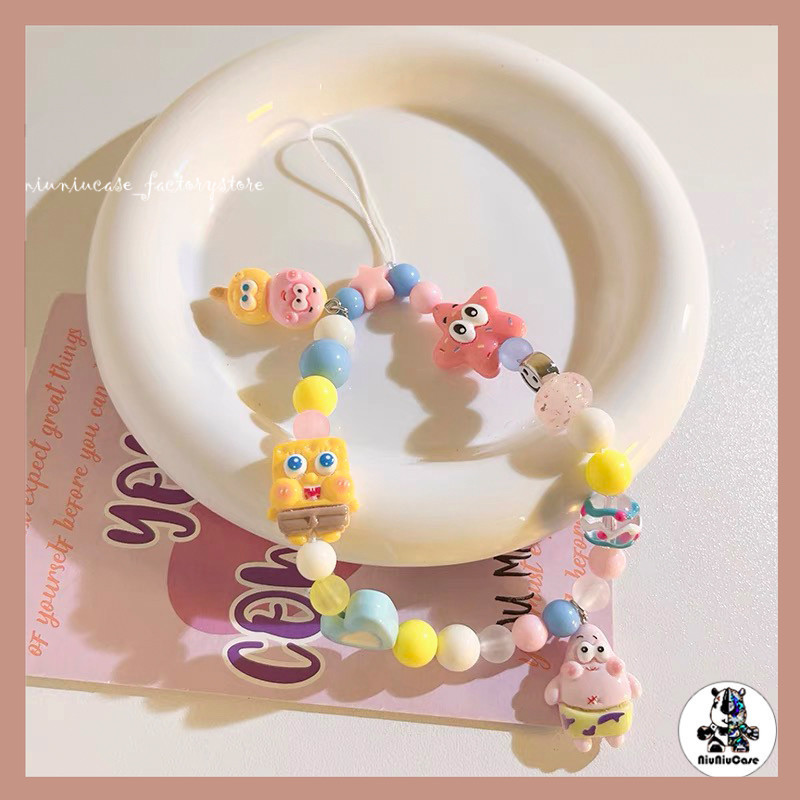 【ส่งจากไทย】แฟชั่น Diy ทอข้อมือเชือกคล้องโทรศัพท์มือถือ โซ่โทรศัพท์มือถือป้องกันการสูญหาย Ccd เชือกคล้องโทรศัพท์มือถือ