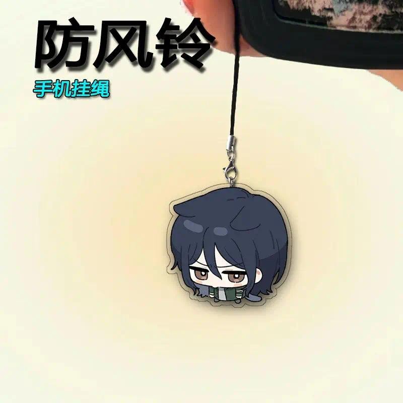 Wind Breaker โทรศัพท์มือถือ Lanyard Sakura Haruka Suou Hayato จี้อะคริลิค Kawaii สายรัดแขวนน่ารักเคสโทรศัพท์ตกแต่งของขวัญ ราคา ถูกที่สุด ดีลบีเคเค แกลเลอรีภาพที่ 3