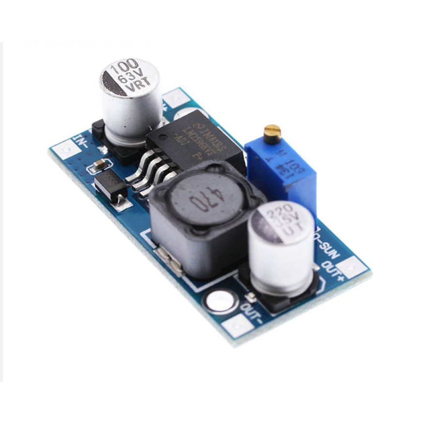 Lm2596hvs 4.5-60V LM2596HV DC เครื่องควบคุมแรงดันไฟฟ้า Power Converter Car Charger รถ DIY Step-down 