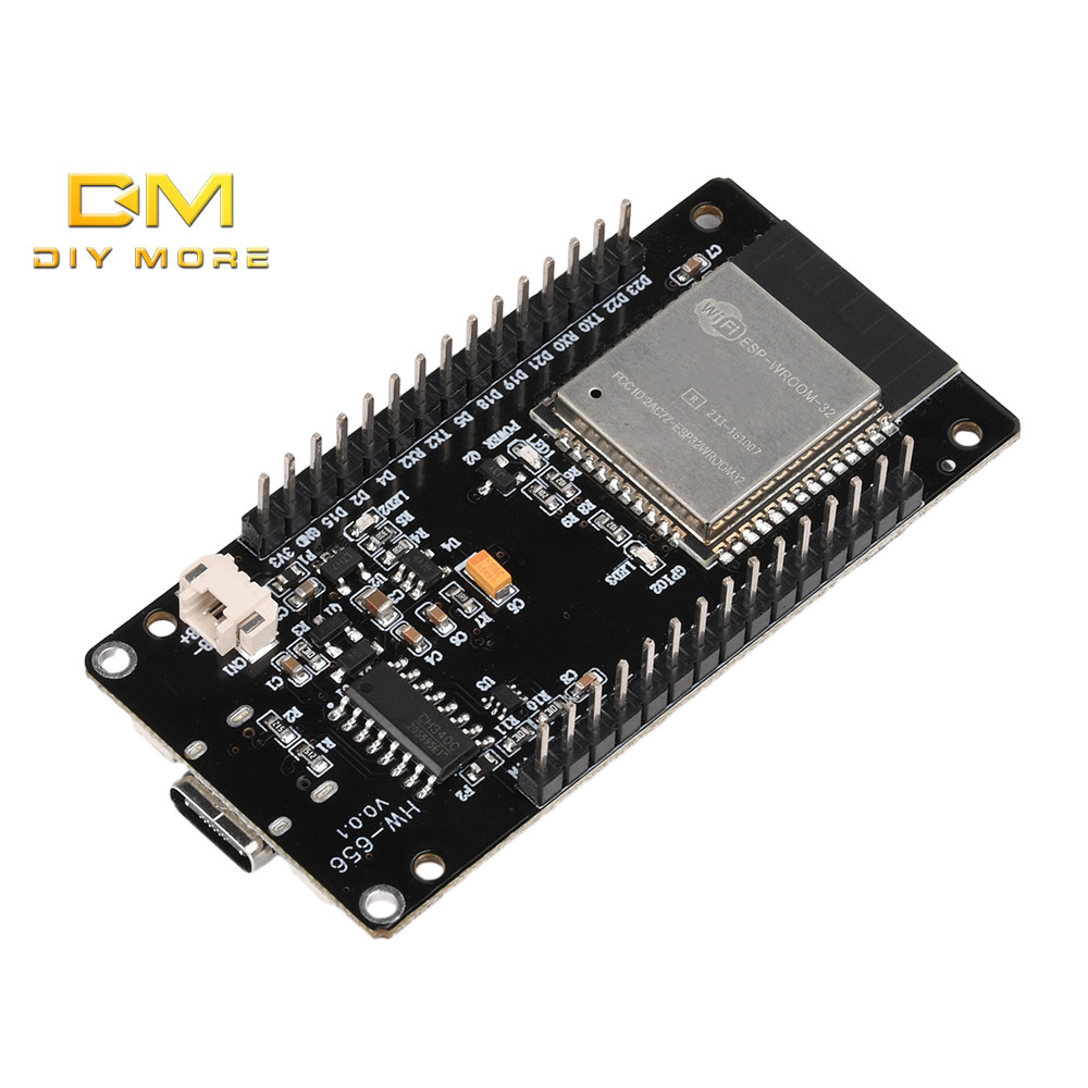 Diymore Esp32 1.9 นิ้วหน้าจอ Lcd Wifi บอร์ดพัฒนาบลูทูธออนบอร์ด Esp32-Wroom-32 โมดูล Type-C