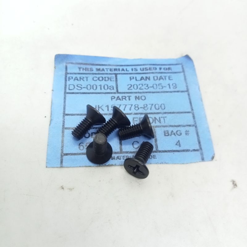 7 M4 BOLT ORIGINAL UPPER BRAKE MASTER CAP BOLT BRAKE FLUID BOLT