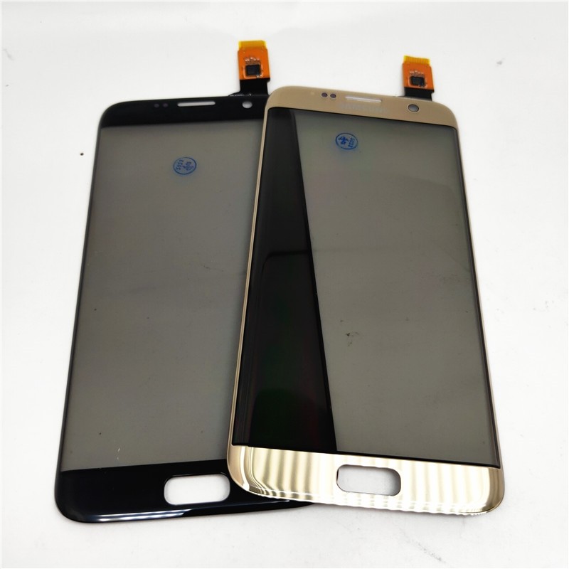 5.5 นิ้วหน้าจอสัมผัสสําหรับ Samsung Galaxy S7 Edge G9350 G935 G935F หน้าจอสัมผัส Digitizer Sensor โลโก้ (ไม่มี LCD)