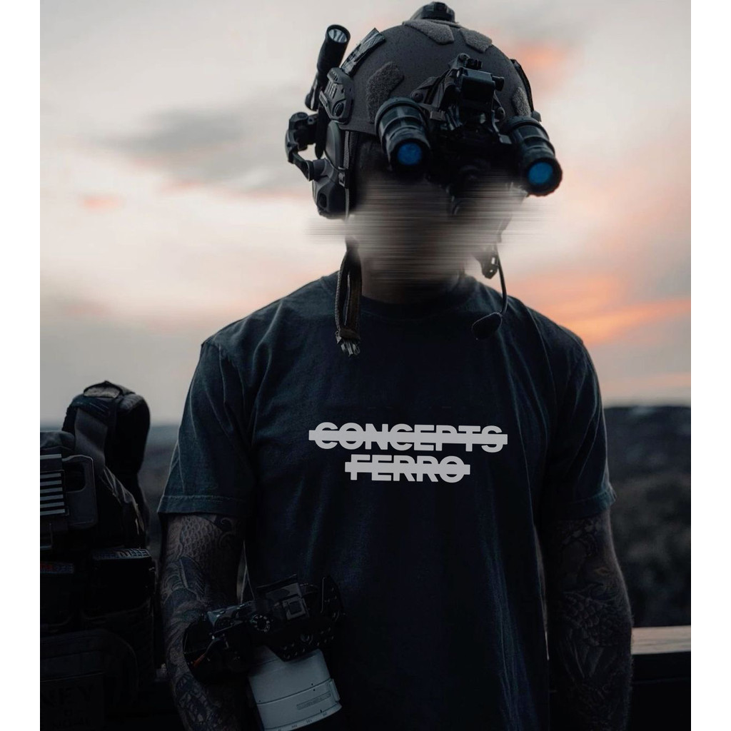 ฤดูร้อนผลิตภัณฑ์ใหม่ FERRO CONCEPTS Pharaoh Defense เสื้อยืดคอกลมแขนสั้น Tough Guy เสื้อผ้า