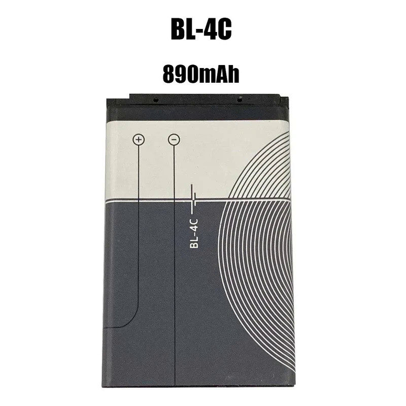 New BL 4C BL4C BL-4C 3.7V 890mAh Lithium Polymer Phone Battery For Nokia 6100 6120 6600 6210,Radios 