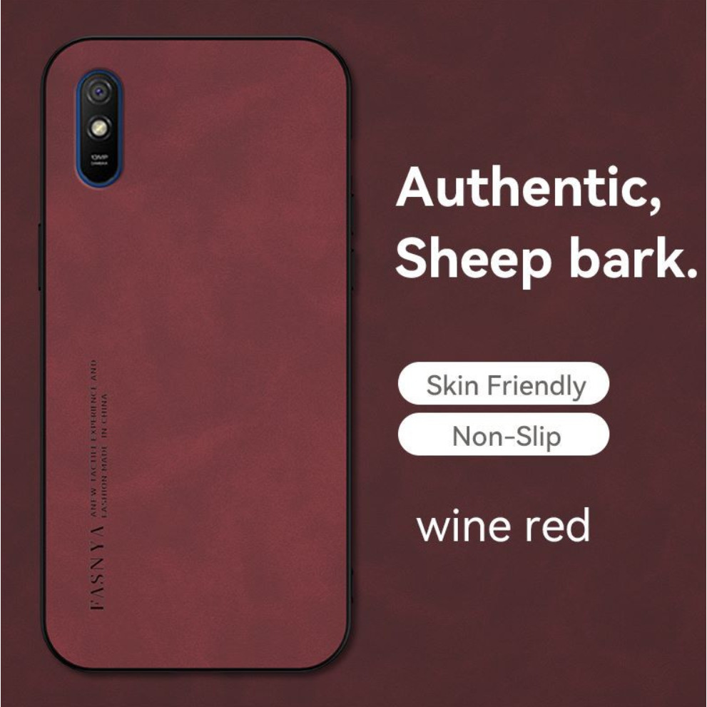 Redmi 9a 9i 10c Sport 9at 9ASport M2006C3LG M2006C3LI M2006C3LC M2004C3L M2006C3LVG M2006C3LII Anti drop and drop and shock- quality shell หนังลูกแกะคุณภาพสูง - รูปที่ 4