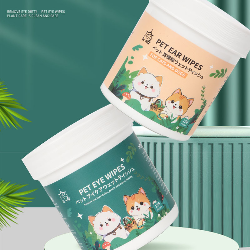 PawPals แผ่นเช็ดแมว แผ้าเช็ดตาและหู ผ่นเช็ดตาสุนัขและแมว ให้ความชุ่มชื้นและละลายคราบน้ำตา - รูปที่ 6