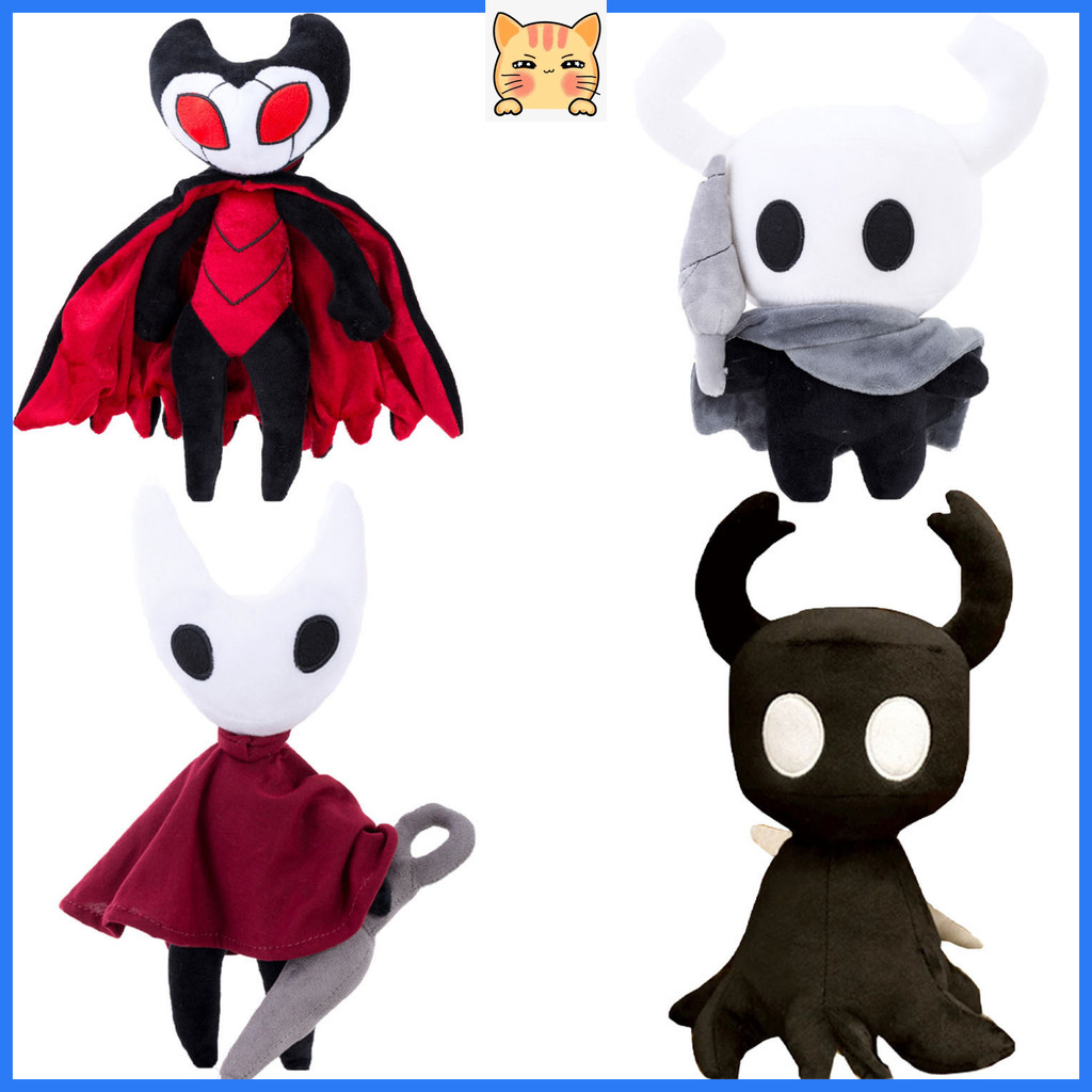 Bct Hollow Knight Plush Toy ของเล่นตุ๊กตาอัศวินกลวงน่ารัก, ของเล่นเกมอัศวินกลวงให้ของขวัญวันเกิดเด็ก, ของตกแต่งบ้าน, ของขวัญคริสต์มาส