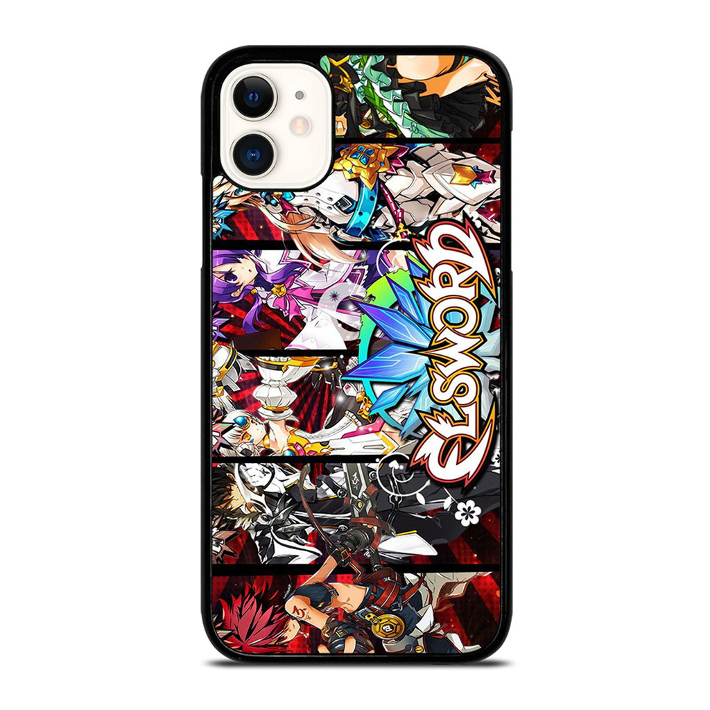 Elsword เกม Collage เคสโทรศัพท์ฝาครอบป้องกันสําหรับ Iphone 16 15 Pro Max Plus XS